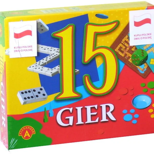 Gra 15 gier - najniższa cena