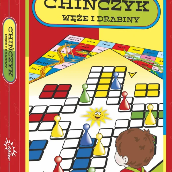 Gra planszowa Gra Spider-Man 2w1: Chińczyk, Węże i drabiny - aktualna promocja i cena