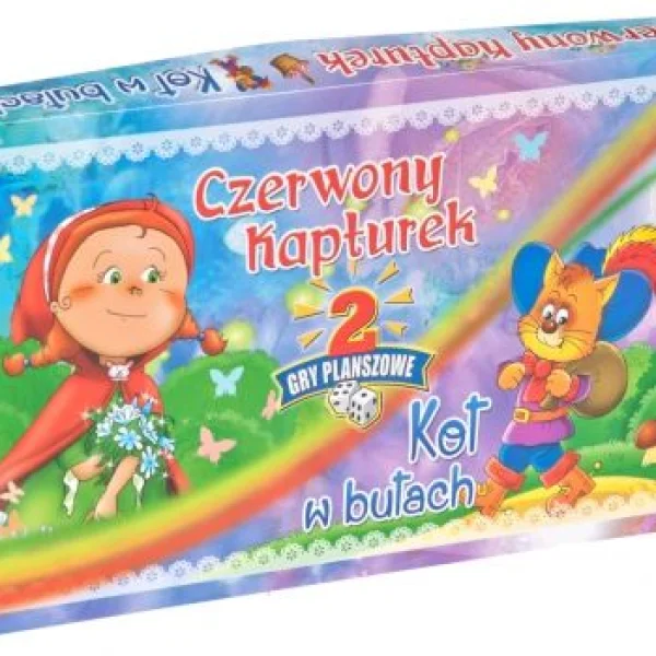 Gra 2w1 Czerwony Kapturek, Kot w Butach - najniższa cena