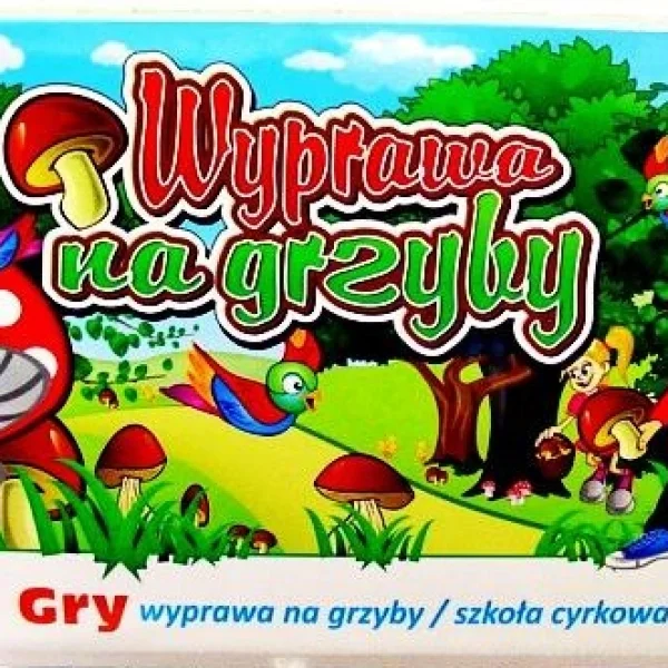Gra 2w1 Wyprawa na grzyby, Szkoła cyrkowa - najniższa cena
