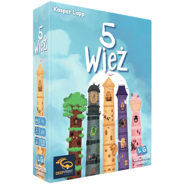 Gra 5 Wież - najniższa cena
