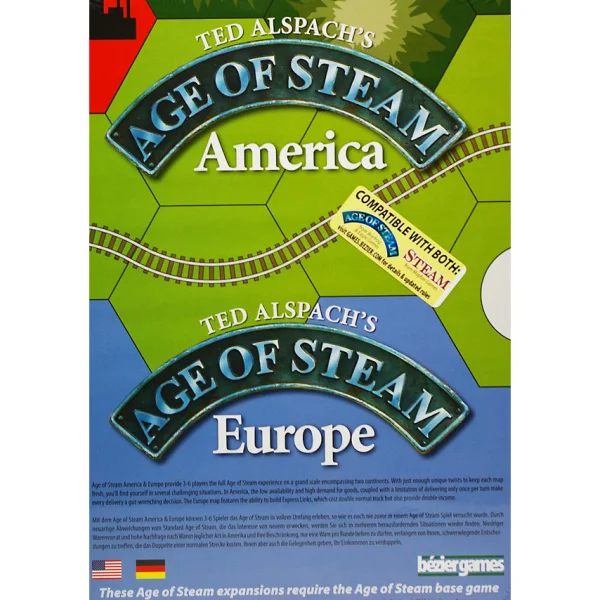 Gra planszowa Age of Steam: Edycja Deluxe - aktualna promocja i cena