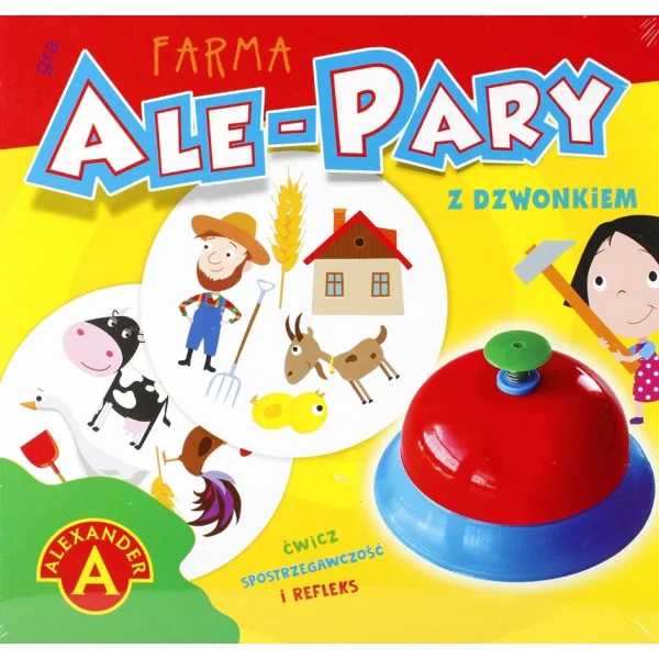 Gra Ale Pary z dzwonkiem Farma ALEX - najniższa cena