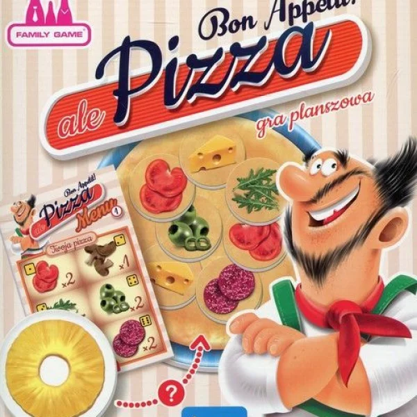 Gra Ale pizza. Bon Appetit! - najniższa cena
