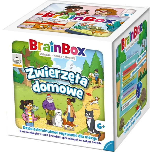 Gra BrainBox - Zwierzęta domowe - najniższa cena