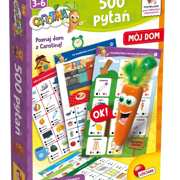 Gra Carotina - 500 pytań Mój dom - najniższa cena