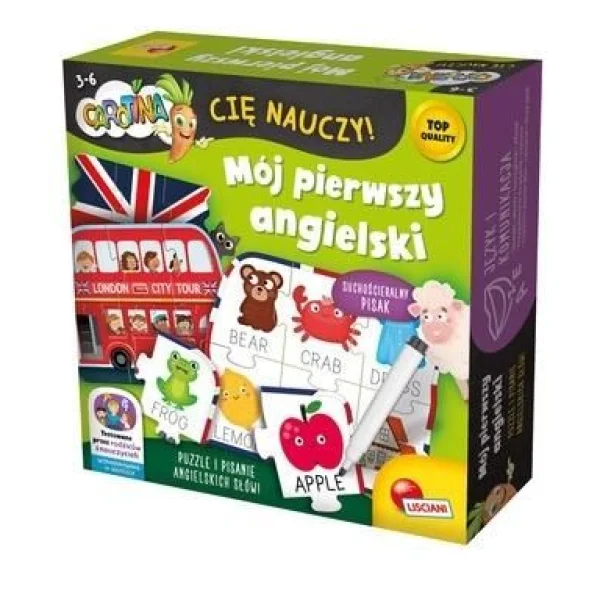 Gra Carotina - Mój Pierwszy Angielski - najniższa cena