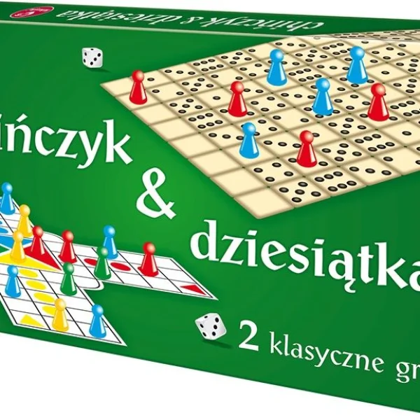 Gra Chińczyk i dziesiątka - najniższa cena