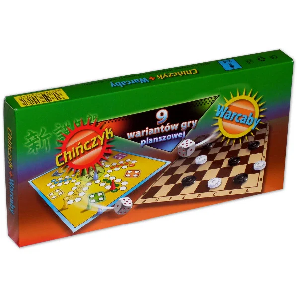 Gra Chińczyk + Warcaby - najniższa cena