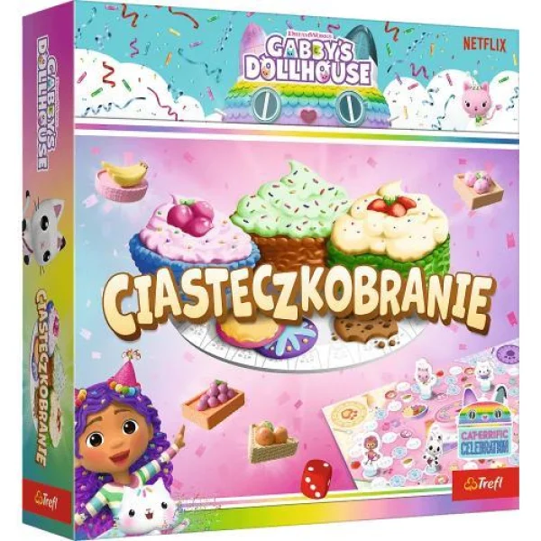 Gra Ciasteczkobranie Koci Domek Gabi - najniższa cena