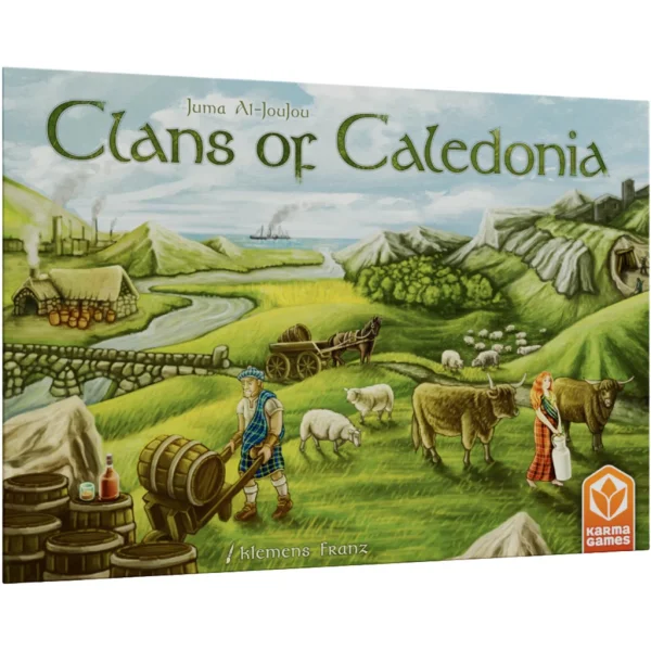 Gra planszowa Clans of Caledonia: Industria Bundle (Base Game + Expansion) - aktualna promocja i cena