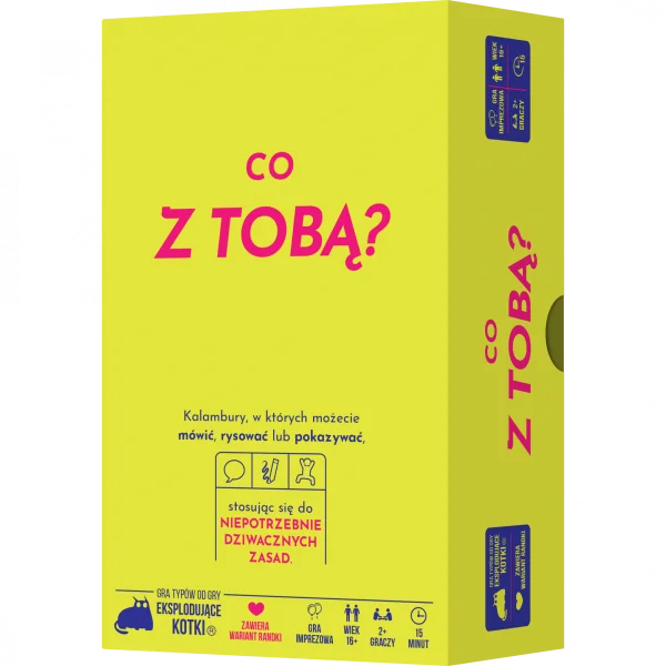 Gra planszowa Co z Tobą? - aktualna promocja i cena