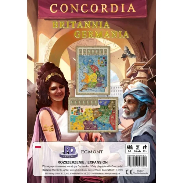 Gra planszowa Concordia (edycja polska) - aktualna promocja i cena