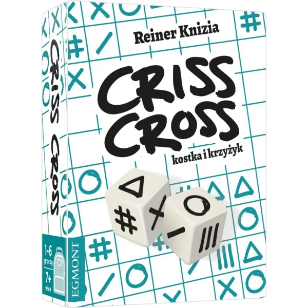 Gra Criss Cross: Kostka i krzyżyk - najniższa cena