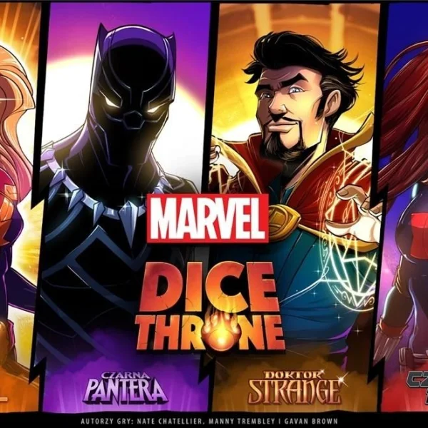 Gra Dice Throne Marvel - 2 - najniższa cena