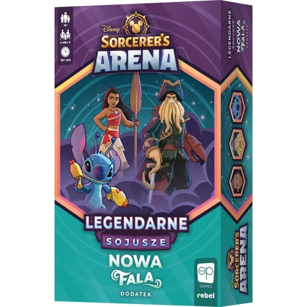 Gra planszowa Disney Sorcerer's Arena: Legendarne sojusze - aktualna promocja i cena