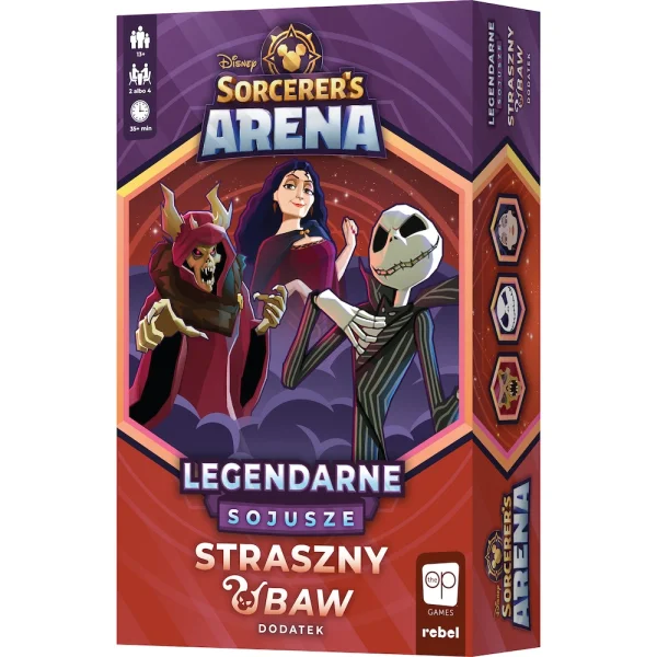Gra planszowa Disney Sorcerer's Arena: Legendarne sojusze - aktualna promocja i cena