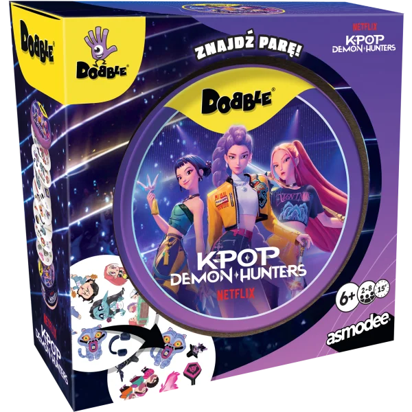 Gra Dobble KPop Demon Hunters - najniższa cena