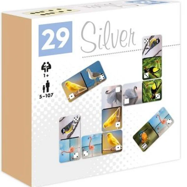 Gra Domino ptaki Silver ALEX - najniższa cena