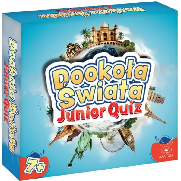 Gra Dookoła Świata Junior Quiz - najniższa cena