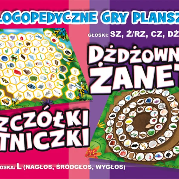 Gra Dżdżownica Żaneta i Pszczółki Lotniczki - najniższa cena