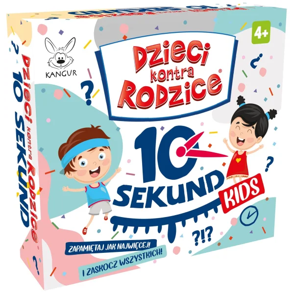 Gra Dzieci kontra Rodzice. 10 sekund Kids - najniższa cena