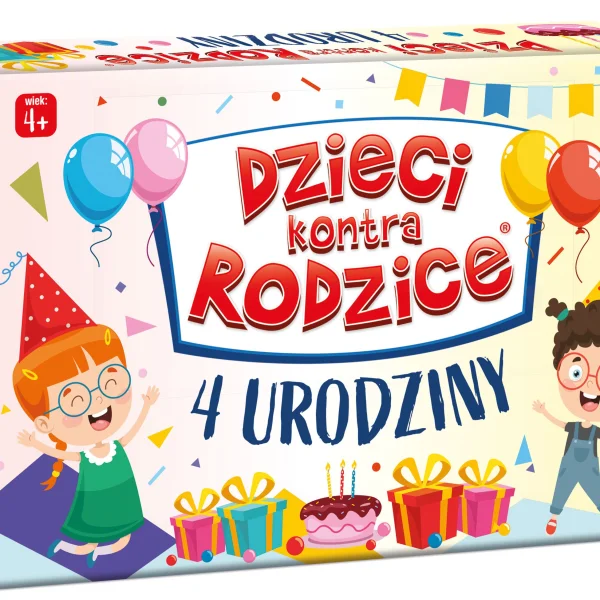 Gra Dzieci kontra Rodzice. 4 urodziny - najniższa cena