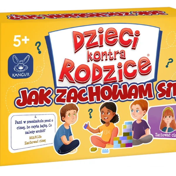 Gra DZIECI KONTRA RODZICE, JAK ZACHOWAM SIĘ - najniższa cena