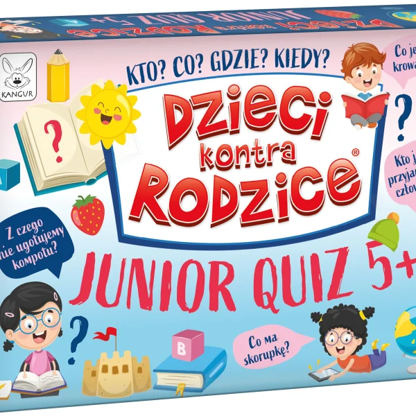 Gra Dzieci kontra Rodzice. Junior Quiz - najniższa cena