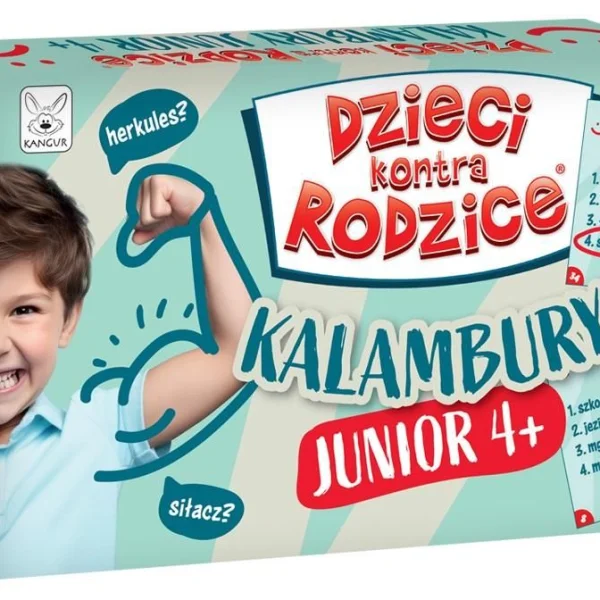 Gra Dzieci kontra Rodzice. Kalambury Junior 4+ - najniższa cena