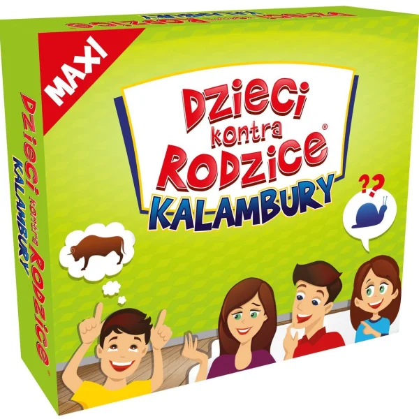 Gra Dzieci kontra Rodzice. Kalambury Maxi - najniższa cena
