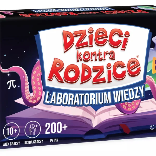 Gra DZIECI KONTRA RODZICE. LABORATORIUM WIEDZY - najniższa cena