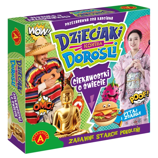 Gra Dzieciaki kontra Dorośli. Ciekawostki o świecie - najniższa cena