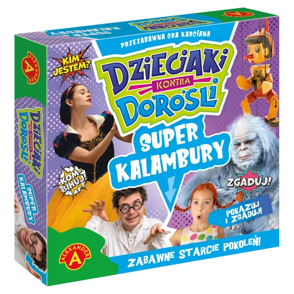 Gra Dzieciaki kontra Dorośli. Super kalambury - najniższa cena
