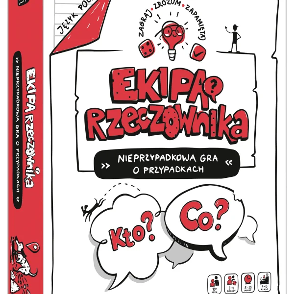 Gra Ekipa rzeczownika. Nieprzypadkowa gra o przypadkach - najniższa cena