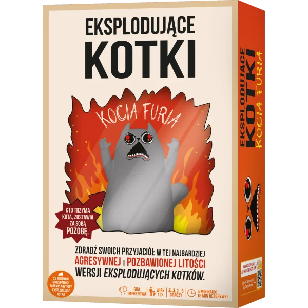 Gra Eksplodujące Kotki: Kocia furia - najniższa cena