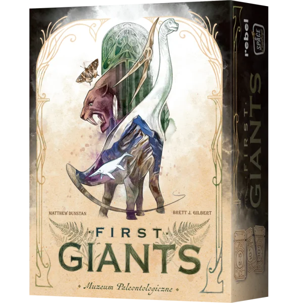 Gra First Giants: Muzeum paleontologiczne + Zestaw dodatkowy - najniższa cena