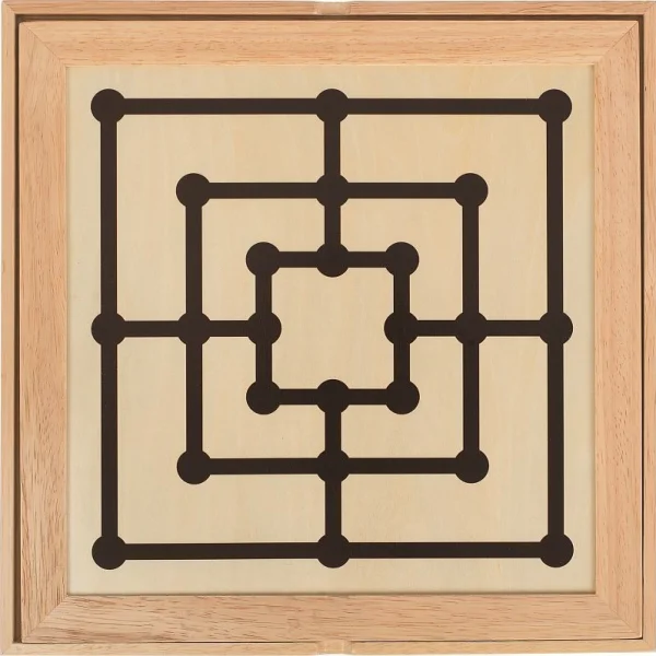 Gra Gra 3w1. Szachy, warcaby i młynek - najniższa cena