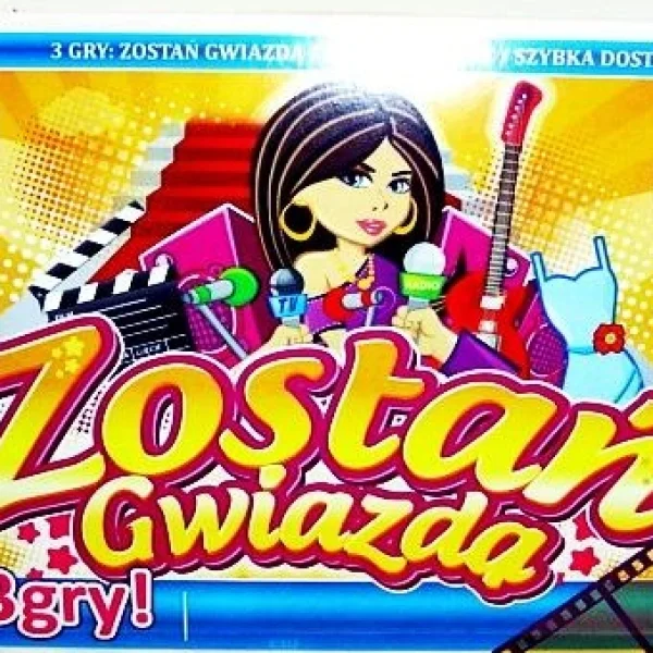 Gra Gra 3w1. Zostań gwiazdą, Rudy lis i kury, Szybka dostawa - najniższa cena