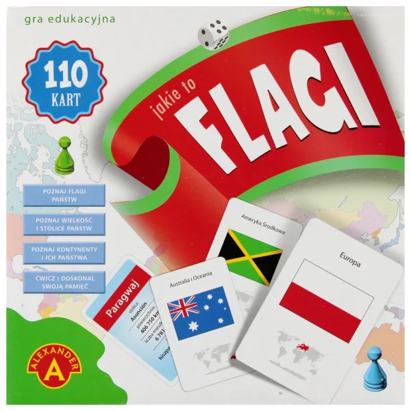 Gra Gra jakie to flagi ALEXANDER 2698 - najniższa cena