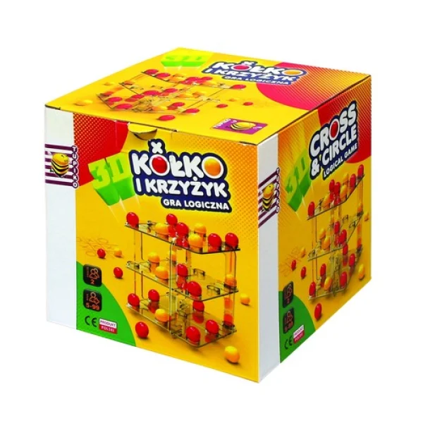 Gra Gra Kółko & Krzyżyk w przestrzeni 3D - najniższa cena