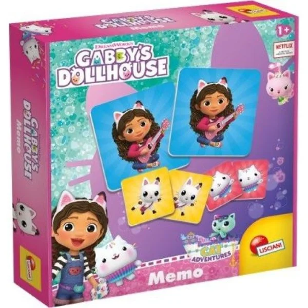 Gra Gra pamięciowa Koci Domek Gabi - najniższa cena