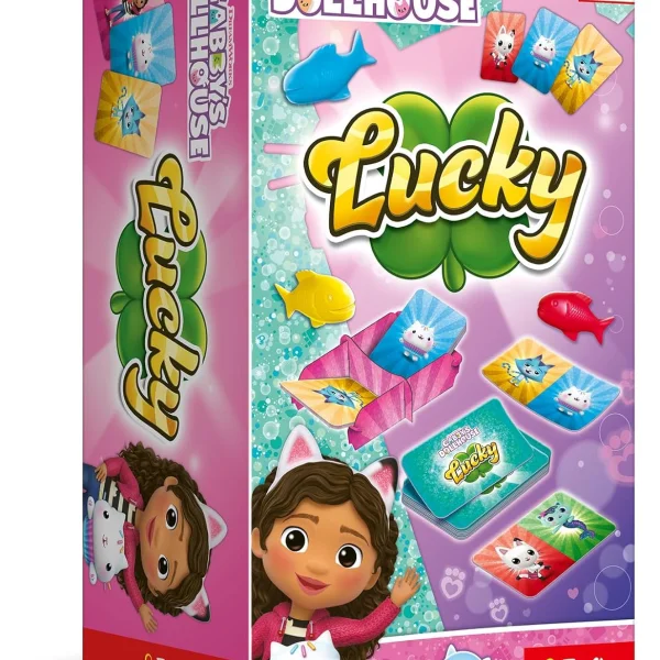 Gra Gra planszowa Lucky Koci Domek Gabi - najniższa cena