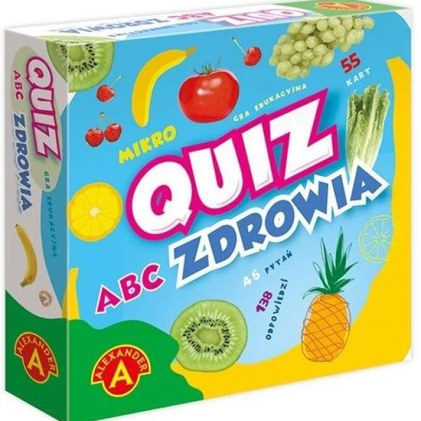 Gra Gra Quiz Mikro ABC zdrowia PLX ALEXANDER 2867 - najniższa cena