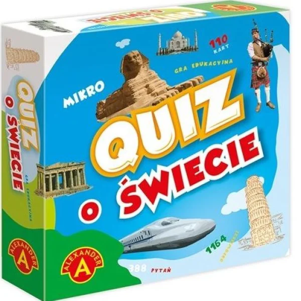 Gra Gra Quiz Mikro w świecie PLX ALEXANDER 2870 ALX - najniższa cena