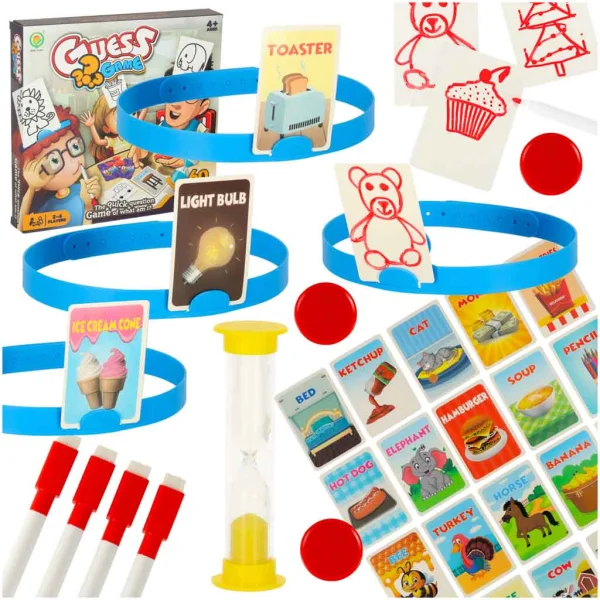 Gra Gra rodzinna towarzyska dla dzieci Zgadnij kim jestem? Rysowanie - najniższa cena