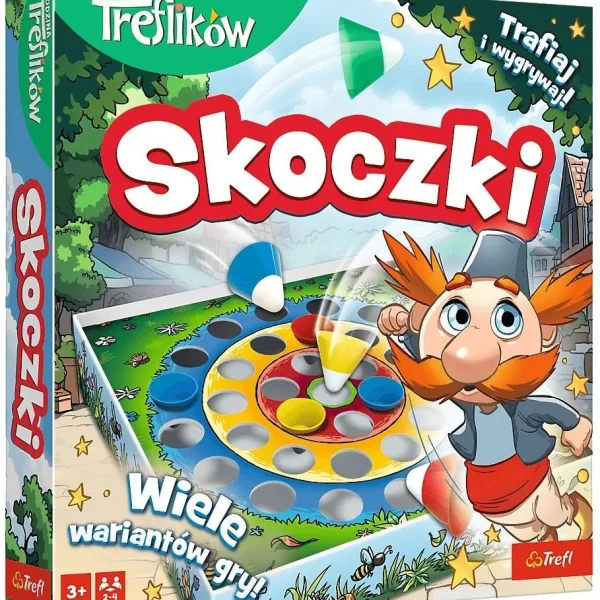 Gra Gra Skoczki Rodzina Treflików TREFL 02820 TR - najniższa cena