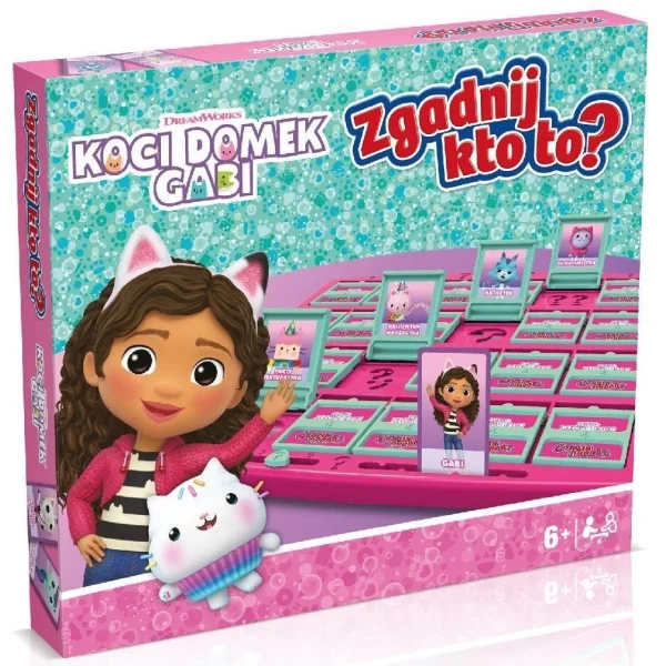 Gra Gra Zgadnij kto to? Koci Domek Gabi - najniższa cena