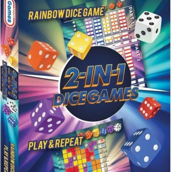 Gra Gry w kości 2w1. Wersja kieszonkowa - najniższa cena