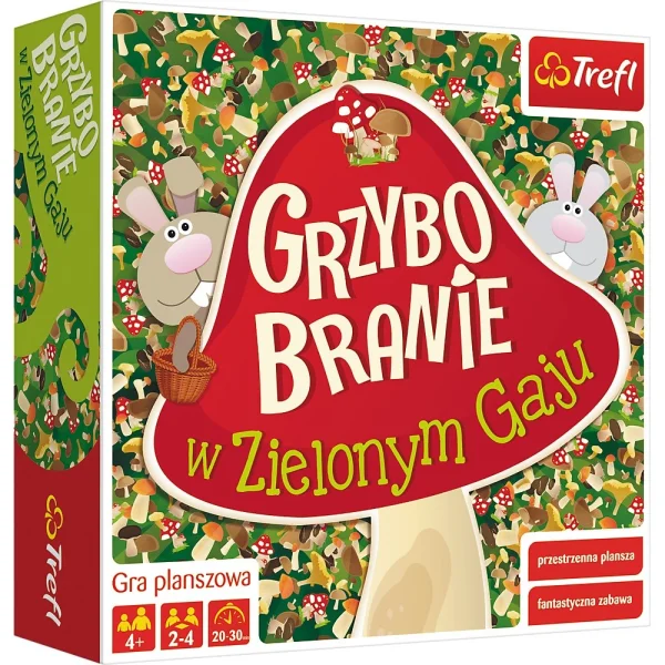 Gra Grzybobranie w Zielonym Gaju gra planszowa - najniższa cena